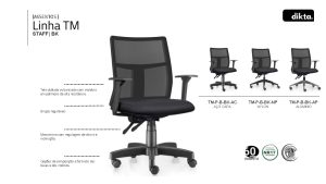 cadeira de escritorio ergonomica e certificada