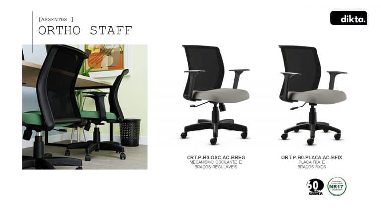 LINHA ORTHO PRETA STAFF