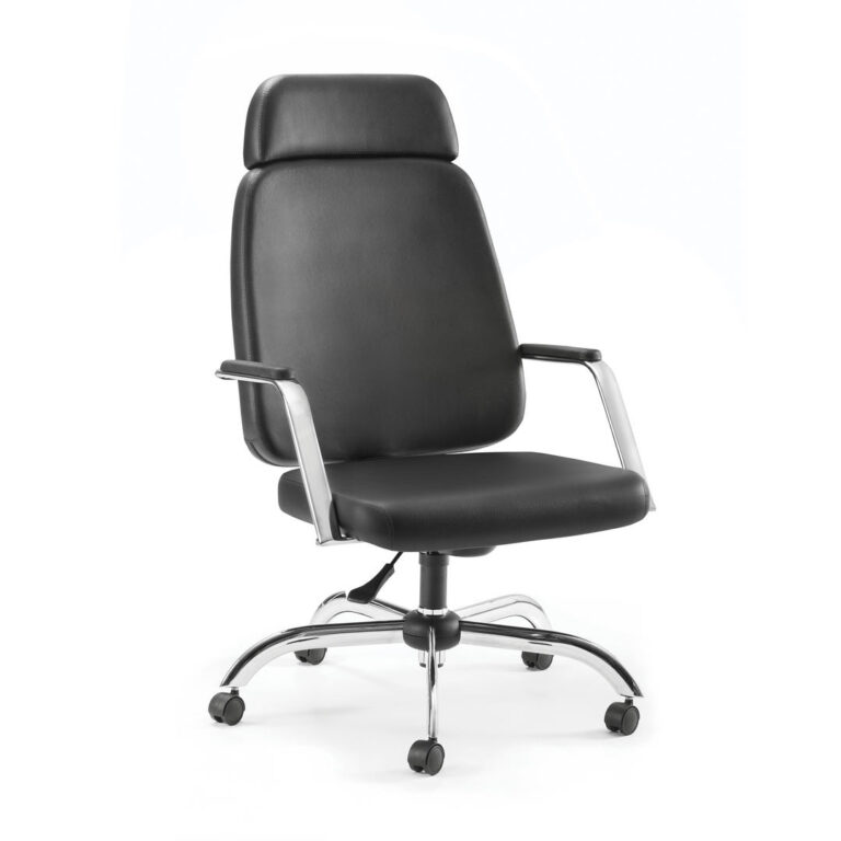 base cromada com apoio de cabeça