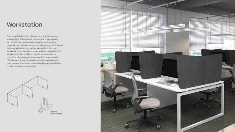 Painéis Workstation