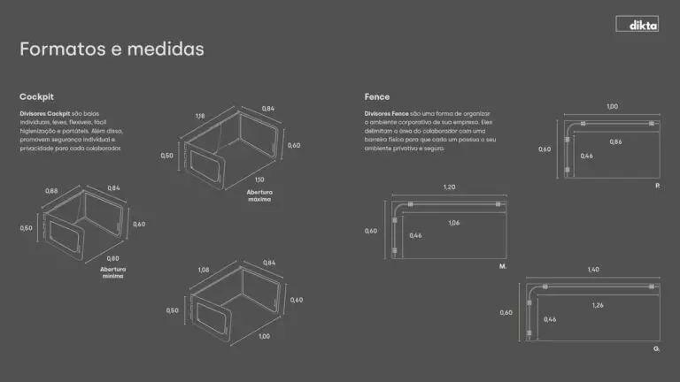 7 Medidas E Formatos — Dikta Mobiliário Corporativo
